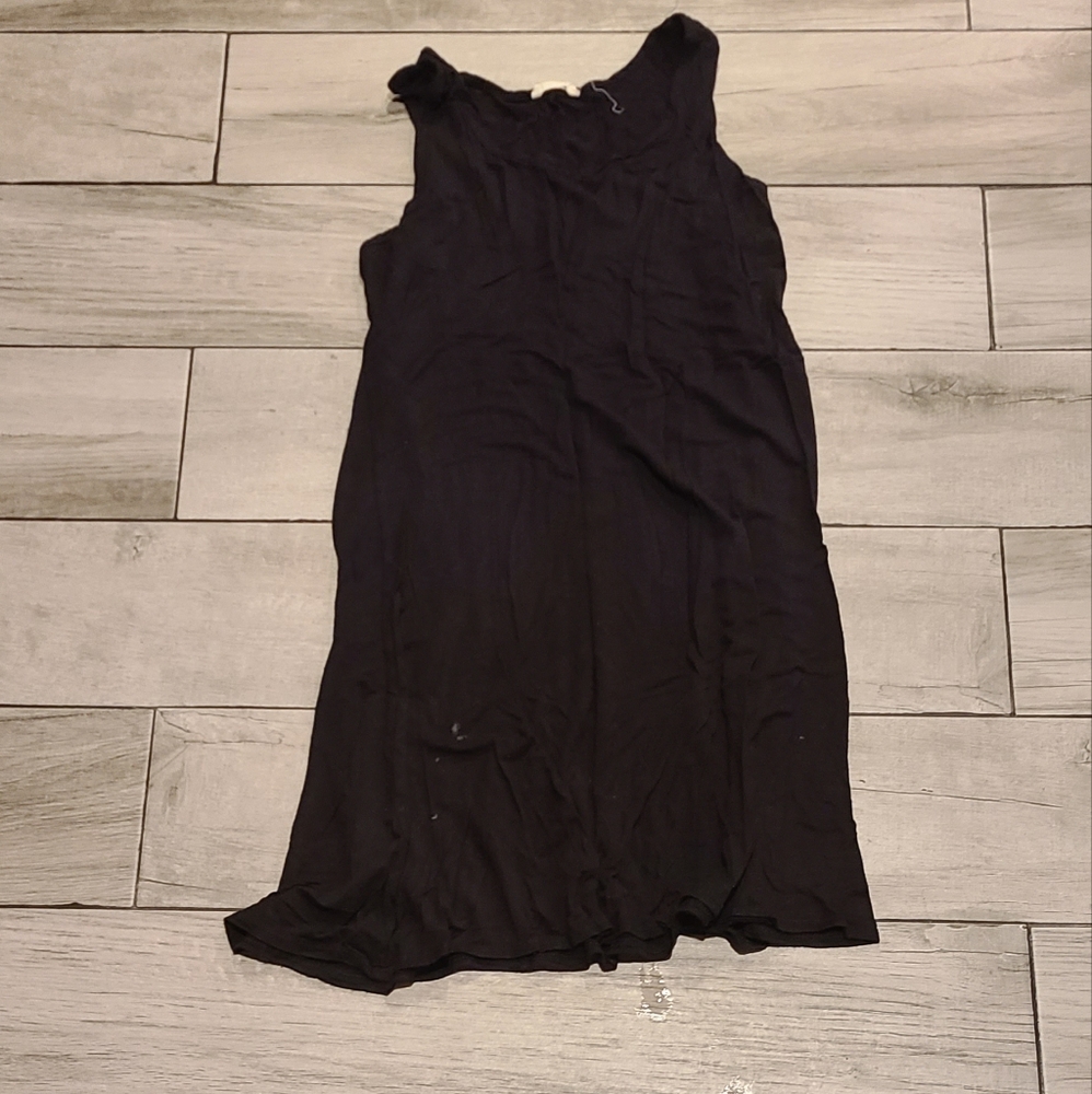 🍁Black Cotton Tank dress🧋